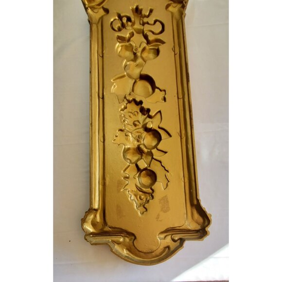 Vintage Mid Century 1974 Syroco Grapes Pomegranates Wall Plaque Large 41'' - Picture 6 of 10